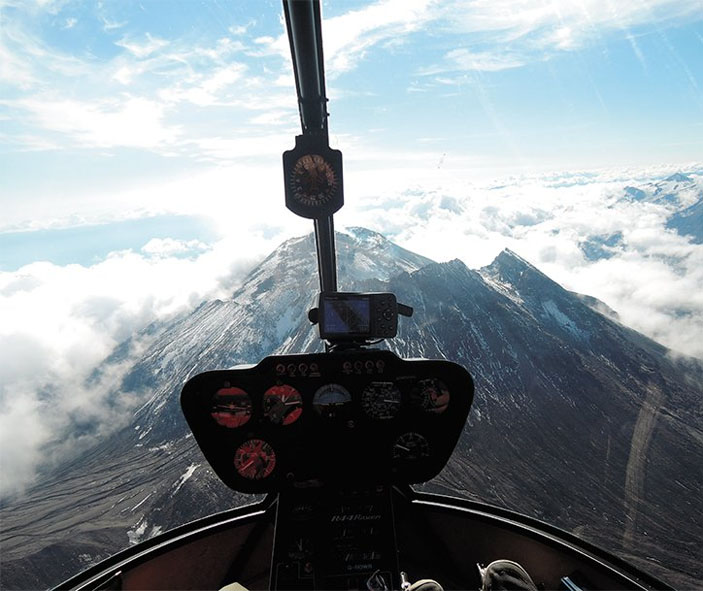 Вулкан Безымянный с высоты птичьего полета («Наука из первых рук» №2, 2018)