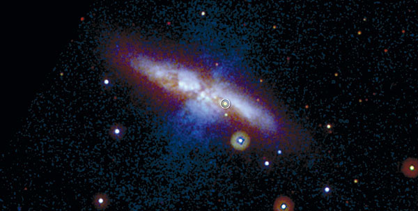 Вспышка сверхновой в галактике М 82 («Наука и жизнь» № 4, 2020)