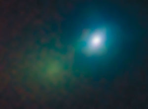 Сверхновая 2006gy в галактике NGC 1260, снятая в инфракрасном диапазоне («Наука и жизнь» № 4, 2020)