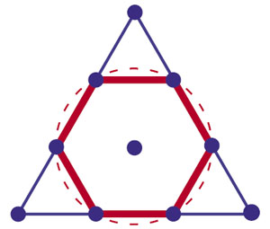 Шестиугольник («Квантик» №4, 2020)
