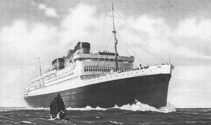 Океанский лайнер «Президент Гувер» («Квантик» №4, 2020)