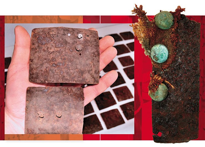 Элементы пластинчато-клепанной системы бронирования из Хакасии и Тюменской области («Наука из первых рук» № 2/3 (78), 2018)