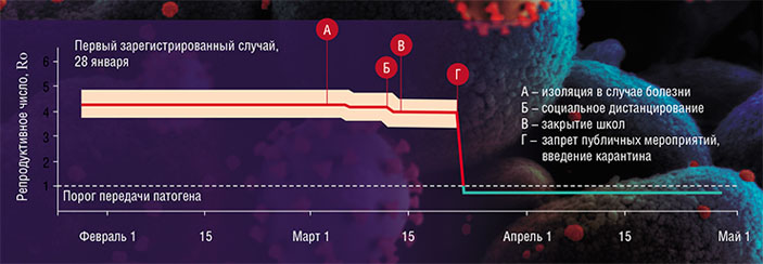 Раннее введение противоэпидемических мер и широкое тестирование в Германии помогло быстро снизить эффективный коэффициент воспроизводства вируса и предотвратить множество смертей («Наука из первых рук» № 3(88), 2020)