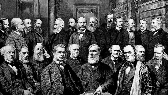 Некоторые члены Лондонского королевского общества («Природа» №1, 2020)