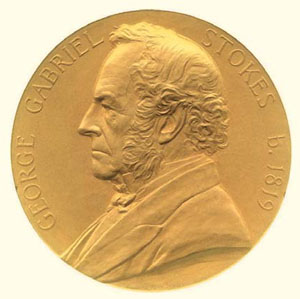 Медаль, выпущенная к 100-летию со дня рождения Стокса («Природа» №1, 2020)