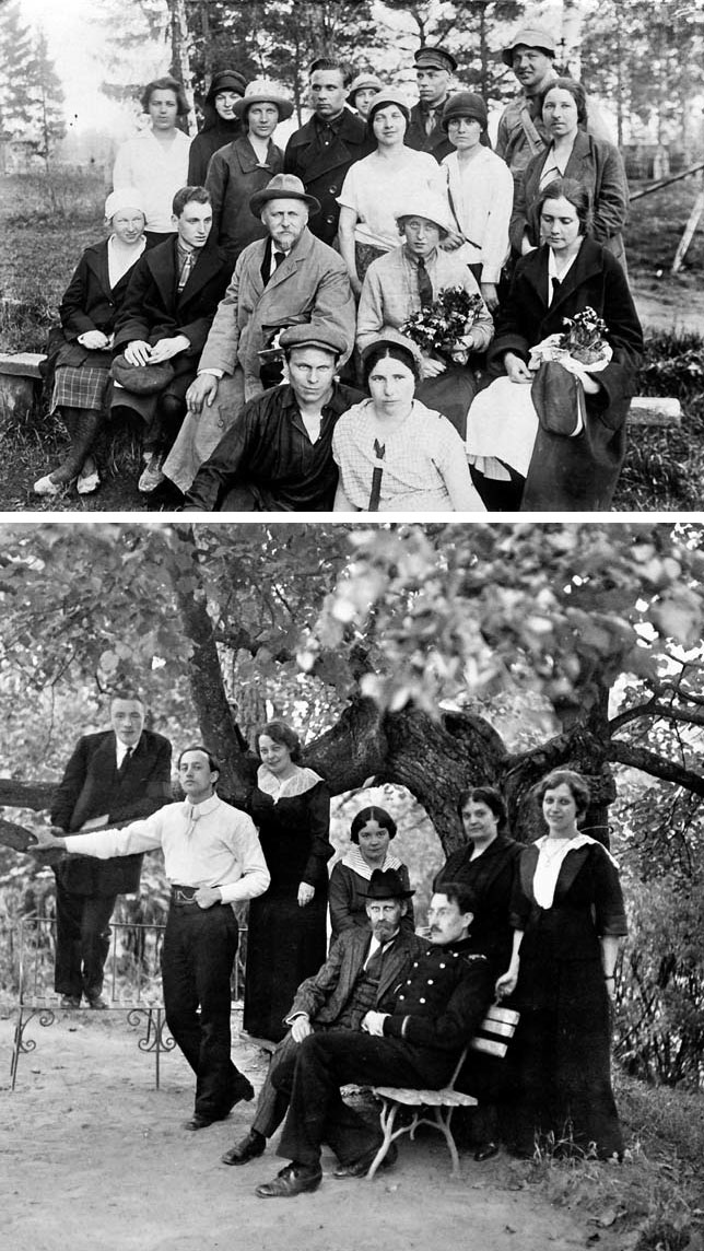 Комаров со студентами и сотрудниками на экскурсиях («Природа» №3, 2020)