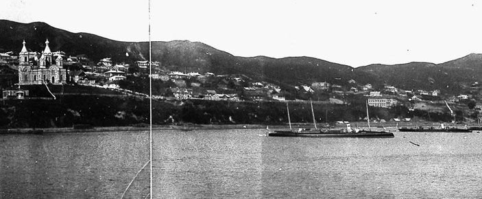 Вид города Владивостока, 1901 г. («Природа» №3, 2020)