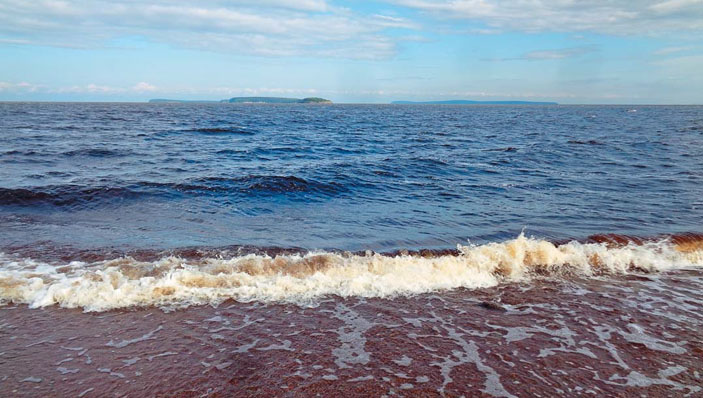 Вид на Частые острова с мыса Уаркэ («Природа» №4, 2020)