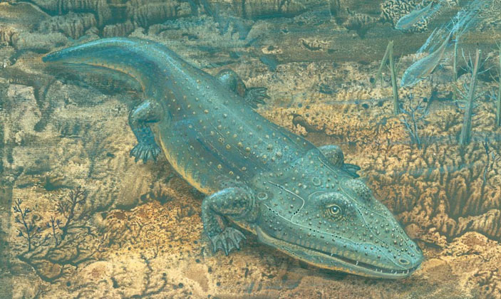 Притаившийся на дне древнего водоема паротозух («Природа» №4, 2020)