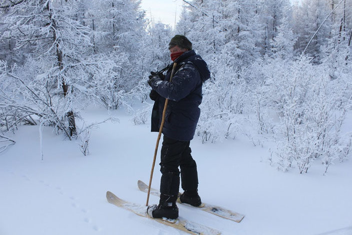 Новогодний обход в окрестностях глухариного тока на реке Купка («Троицкий вариант» №1, 2021)