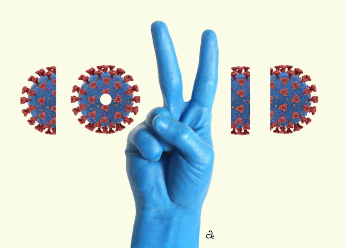 Рис. В. Александрова («Троицкий вариант» №3, 2021)