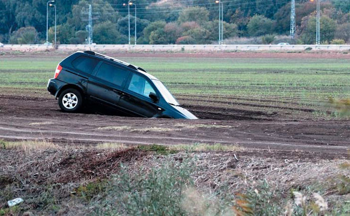 Просадка грунта. 2017 г. («Природа» №6, 2020)