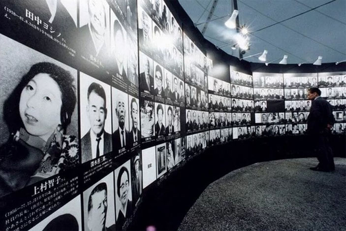 Фотоэкспозиция в мемориале в память о жертвах отравления ртутью в городе Мейсеи («Троицкий вариант» №5, 2021)