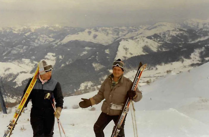 Джиль Понтекорво на лыжах. 1970-е годы («Троицкий вариант» №5, 2021)