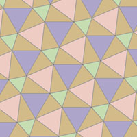 Теорема Наполеона, замощения плоскости и параллельники