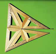 Рис. 9. Каждый треугольник получается из соседнего переворотом на 180° вокруг их общей стороны («Квантик» №12, 2020)