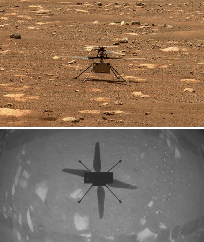 Вертолет Ingenuity («Троицкий вариант» №13, 2021)