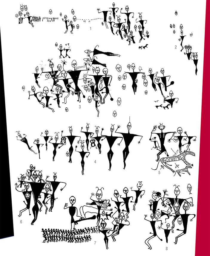 Петроглифы Канцзяшимэньцзы («Наука из первых рук» №1–2(91), 2021)