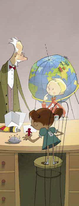 Рисунок Алексея Вайнера («Квантик» №4, 2021)