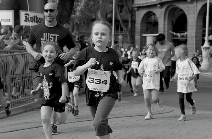 Детский марафон в Мангейме в рамках SAP Arena Marathon 2015 г. © CC BY-SA 2.0/Picturepest («Наука из первых рук» №3–4(92), 2021)