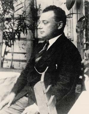 Вольфганг Паули во время Седьмого всесоюзного конгресса физиков в Одессе, август 1930 года.