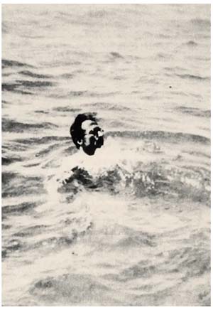 Эрвин Шрёдингер среди «волн материи». Цюрихское озеро вблизи Рапперсвиля, 1926 год