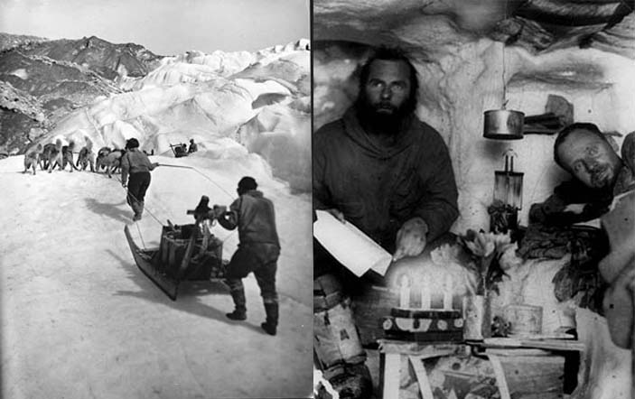 Вглубь ледника