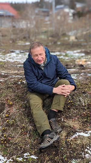 Алексей Шипунов в Национальном парке Адзумино в Японии