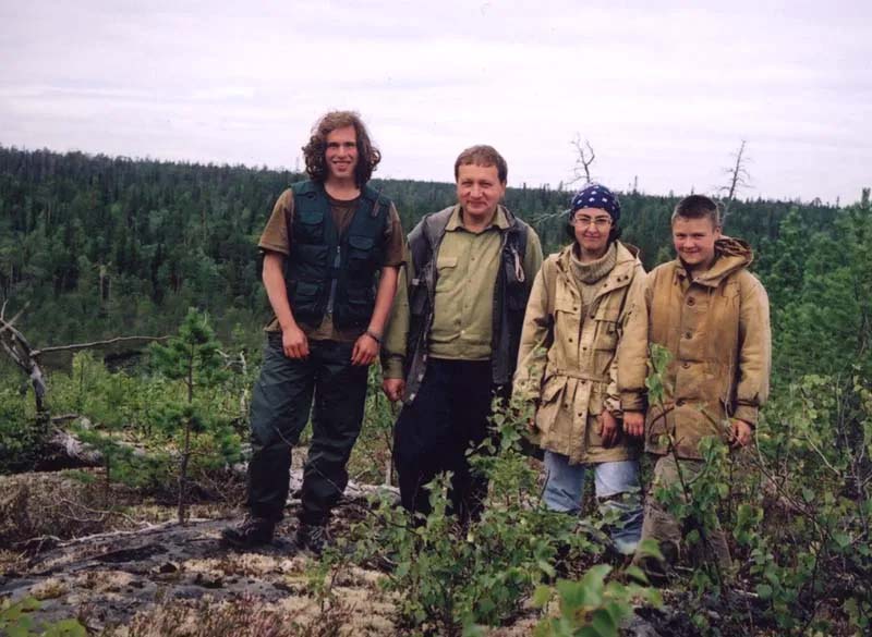 Алексей Шипунов со студентами