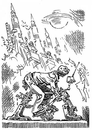 Иллюстрация к повести Понедельник начинается в субботу