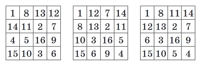 Совершенные магические квадраты 2
