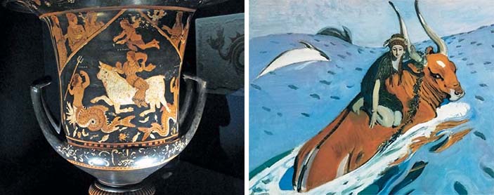 Европа и бык-Зевс