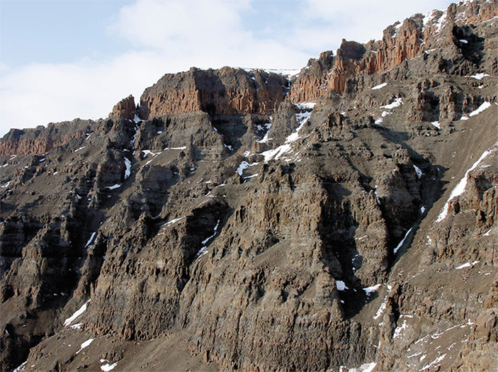 Склон каньона на р. Иркингда