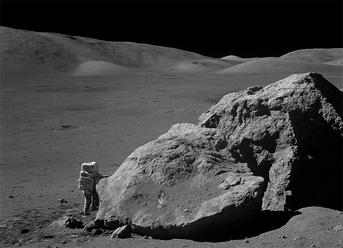 Астронавт геолог Харрисон Шмит