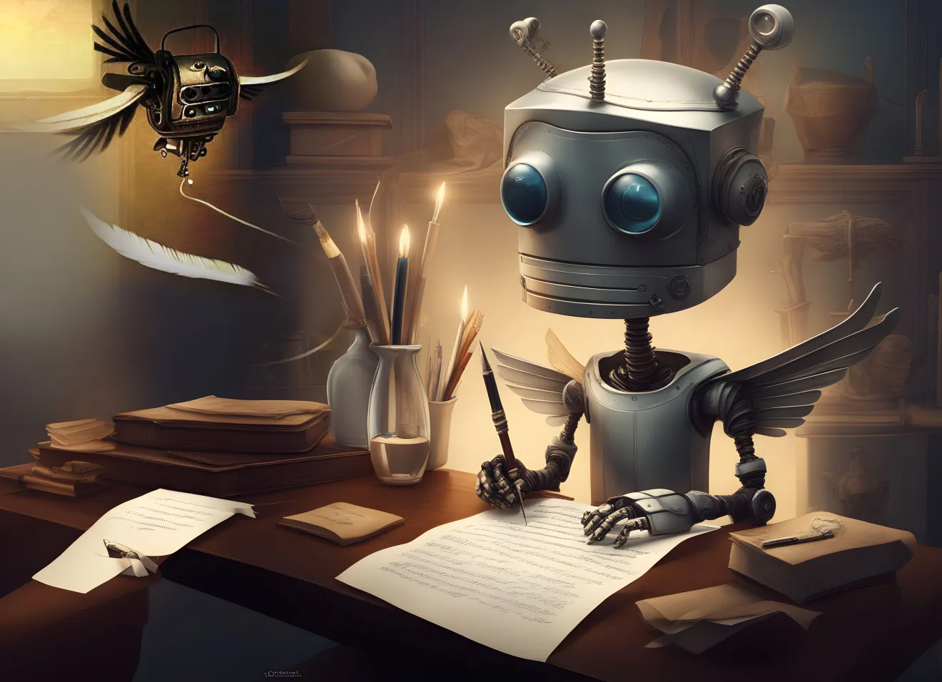 Коллаж DALL·E & Stable Diffusion