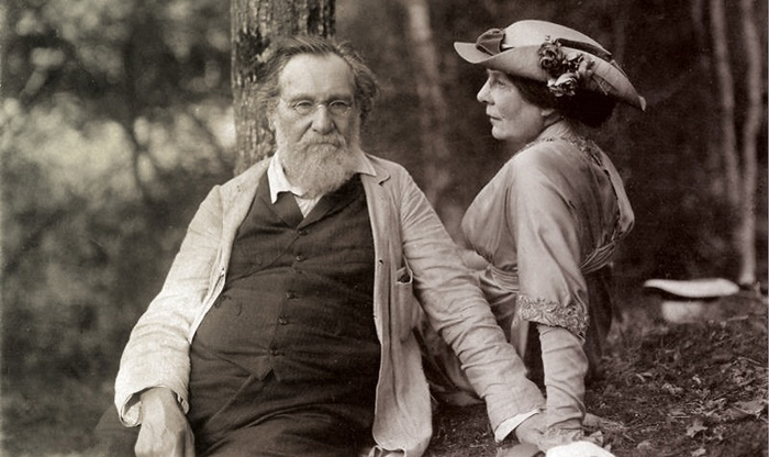 Илья Мечников со второй женой Ольгой