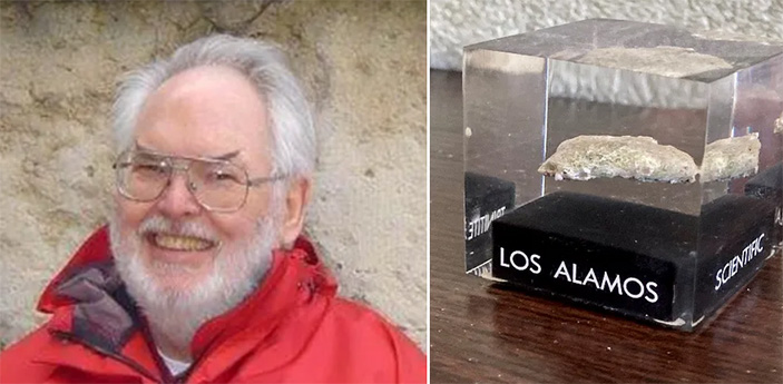 Джеймс Макнелли и его сувенир, подарок моему отцу