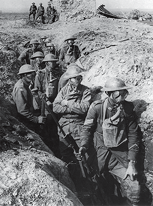 Лица химической войны. Австралийская пехота под Ипром, 1917