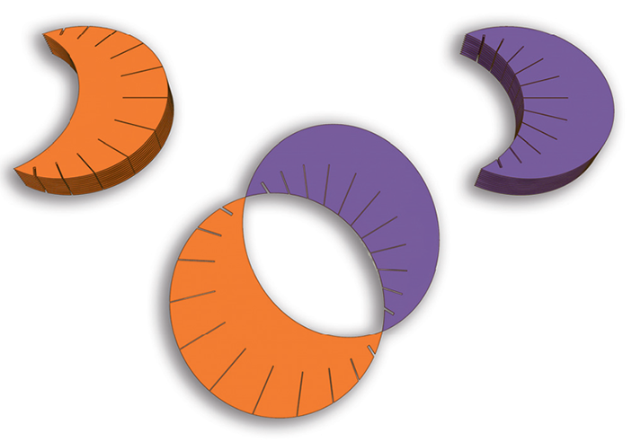 Окружности Вилларсо и пластинчатый тор 3