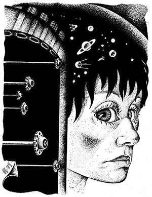 Иллюстрация Игоря Тюльпанова к первой публикации повести Малыш