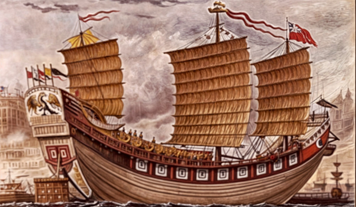 Судно, похожее на Тэк Син