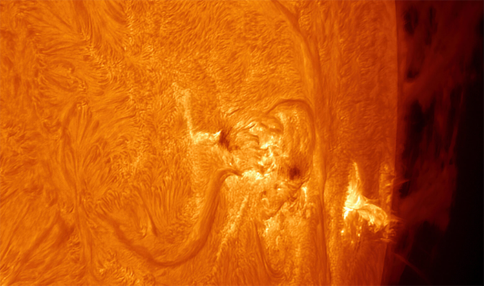 Солнечные корональные петли. Взгляд из Новосибирска 1