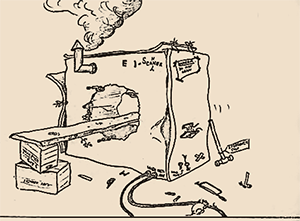 Карикатура 1977 года