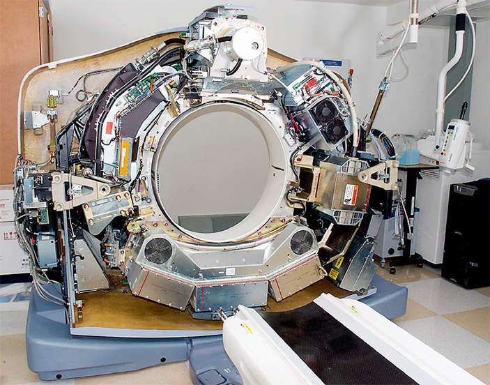 А вот что внутри современного томографа