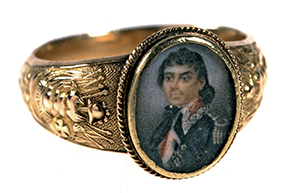 Перстень Ojczyzna Obrońcy Swemu, вручавшийся особо отличившимся офицерам Костюшко