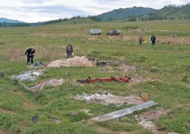 Остатки неутилизированных ядохимикатов