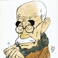 Янагита Кунио. Обложка книги 柳田國男 (新文芸読本)