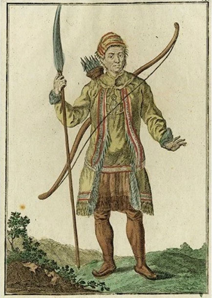 Тунгус на охоте