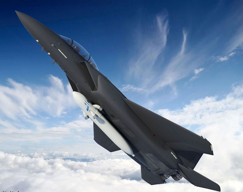 ALASA стартует с обычного истребителя. Фантазия художника