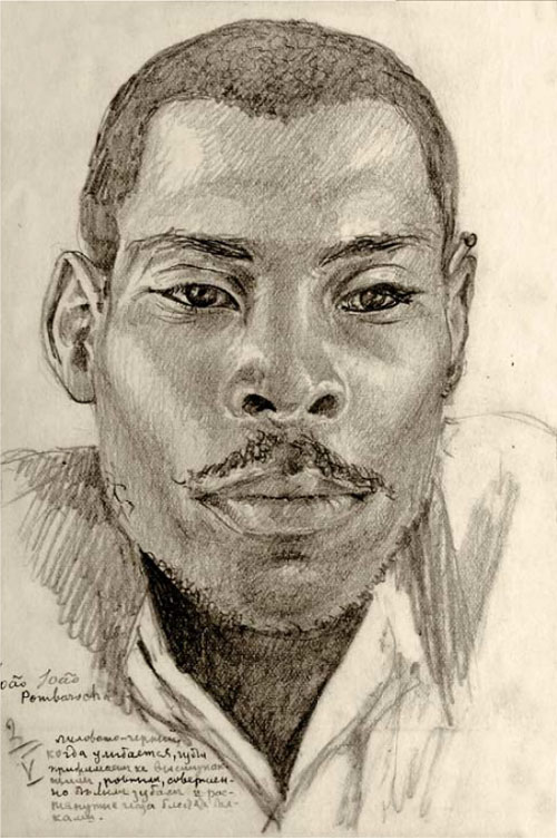 Жоао Помбароша. Рис. Г.Г.Манизера